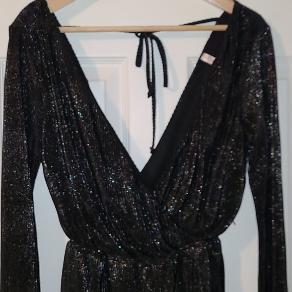XHILARATION Shimmer Romper - Picture 1 of 9